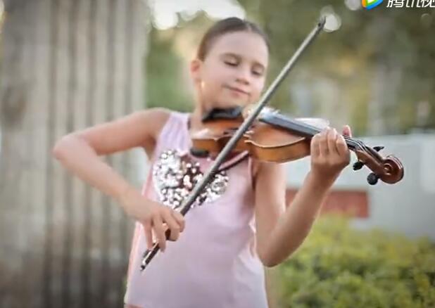 9岁小姑娘完美独奏小提琴演奏名曲Despacito，豪迈又奔放！